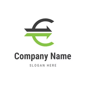 Finance & Insurance Logo Symmetrical Arrow Euro Icon logo design