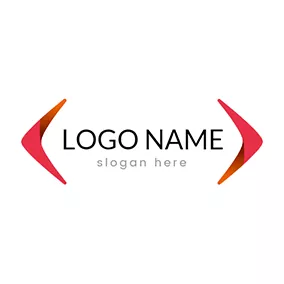Art - Symmetrical Boomerang logo design