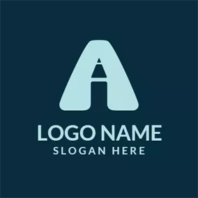 Club Logo Table Lamp and Blue Pencil logo design