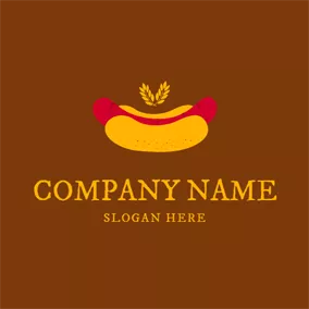 Restaurant Logo Tasty Hot Dog logo design