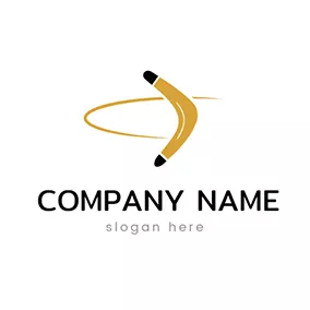 Art - Trajectory  & Boomerang logo design