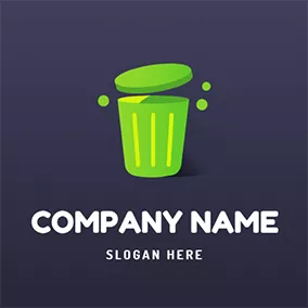 Trash Logo Trash Can logo design
