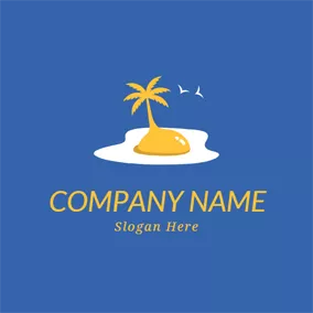 蛋logo Tree Shape and Egg logo design