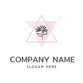 Daisy Logo Triangle and Daisy logo design