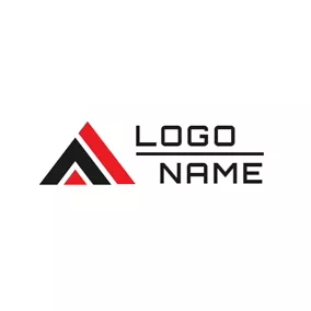 Apex標誌logo Triangle and Delta Sign logo design