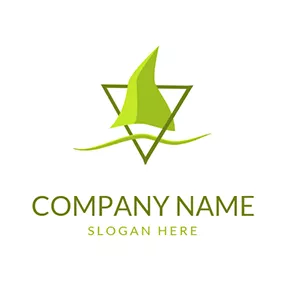 Witch Logo Triangle and Witch Hat logo design