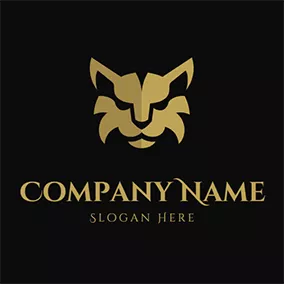 Bobcat Logo Unique Cartoon Bobcat logo design