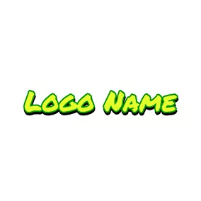 Random Logo Unique Cartoon Unique Font Style logo design