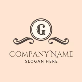 Classic Logo Unique Chocolate Letter G logo design