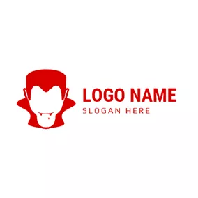 Vampire Logo Vampire Head Logo logo design
