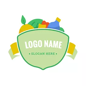 Fruit Logo Vegetable Fruit Drinks Grocery logo design