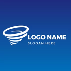 Tornado Logo Violent Storm logo design