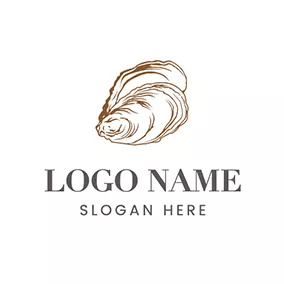 Oyster Logo Vivid Oyster Design logo design