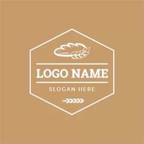 Wheat Logo Wheat and Sweet Bread logo design