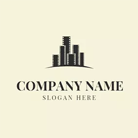 Art - White  & Black Architecture logo design