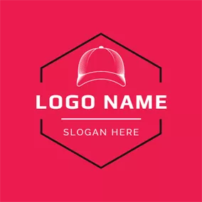 Music Logo White and Red Cap logo design