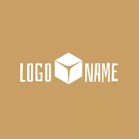 Storage Logo White Carton Box logo design