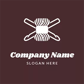 Crochet Logo Woolen Handcraft and Crochet logo design