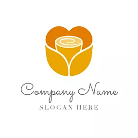 Packaging Logo Yellow and White Packing Box logo design