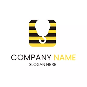 Construction Logo Yellow Container and White Crane Hook logo design