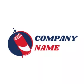 Soda Logo Zip Top Can and Soda logo design